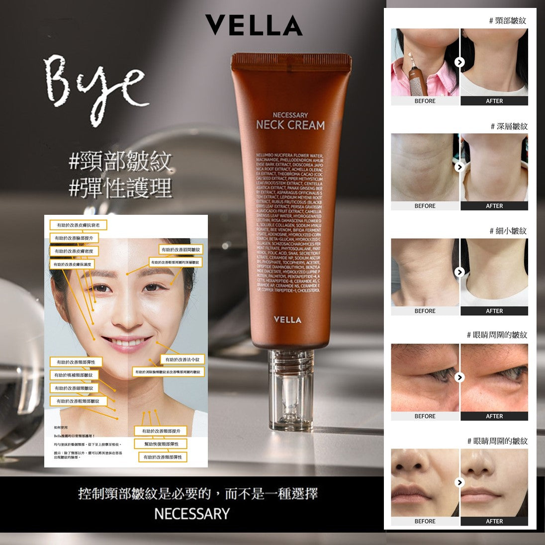 Vella Necessary Neck Cream