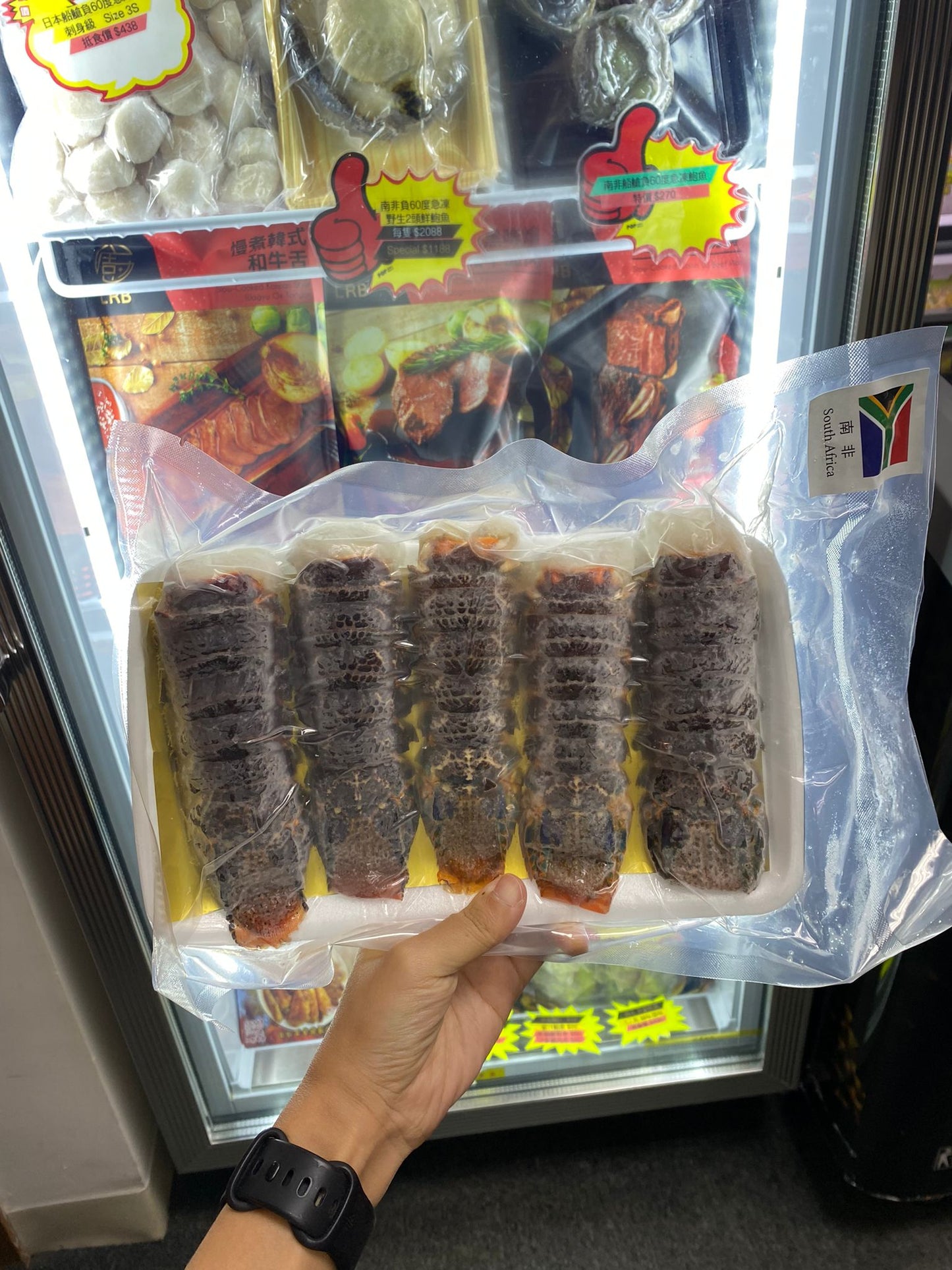 南非精選龍蝦尾-5尾(500g)