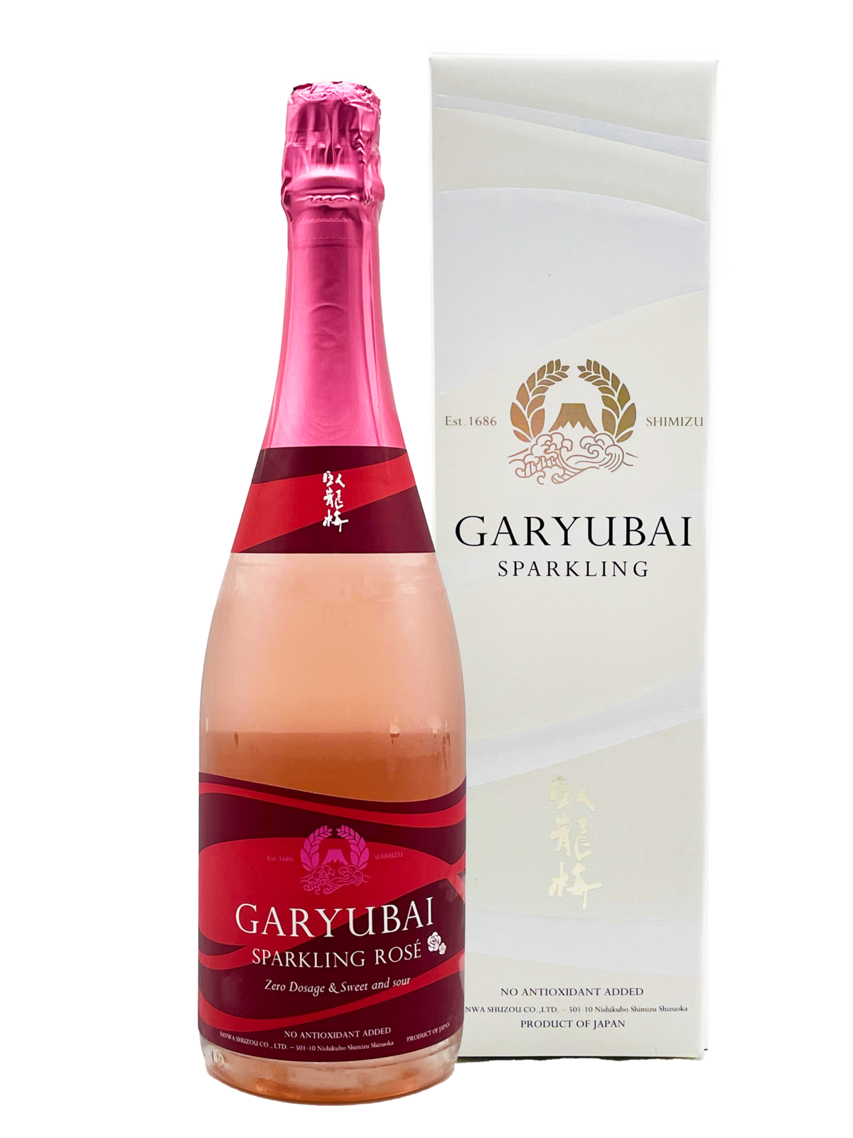 GARYUBAI SPARKLING ROSE 720ml