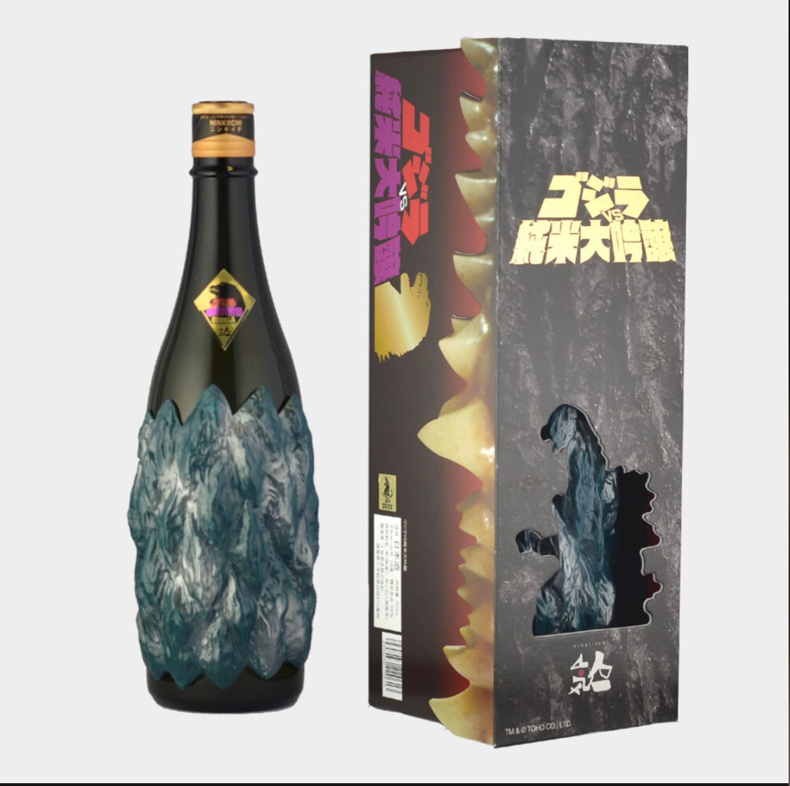 人氣一酒造全球限量版哥斯拉vs純米大吟釀