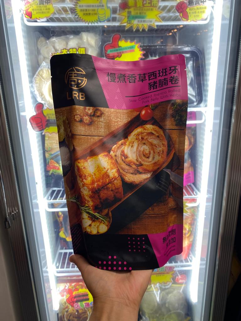 LRB-慢煮香草西班牙豬腩卷 (約600g)