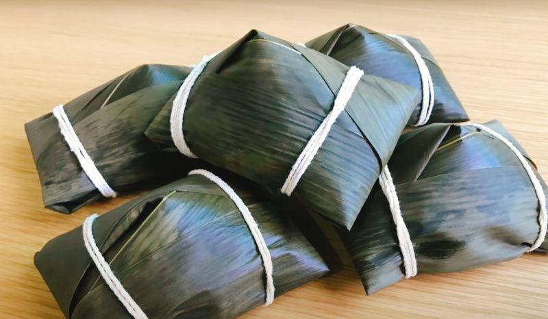 桂花冬蓉眉豆梘水粽 300g